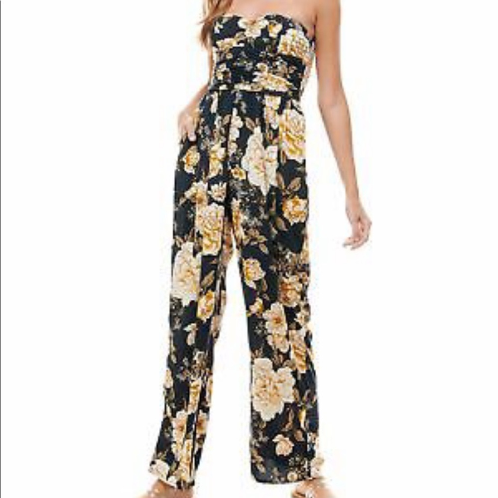 Floral Jumpsuit